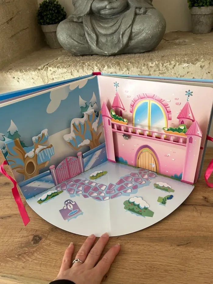 Livre carrousel fées des neiges - photo numéro 8