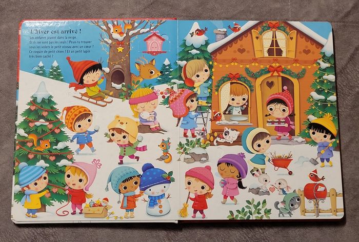 Mon grand livre à volets Noël - Avec plein de volets à soulever Federica Iossa (Illustrations) - photo numéro 2