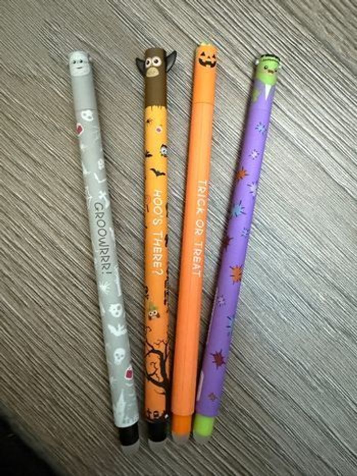 Stylo effaçable Halloween - photo numéro 2