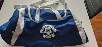 Sac sport bleu marine beige