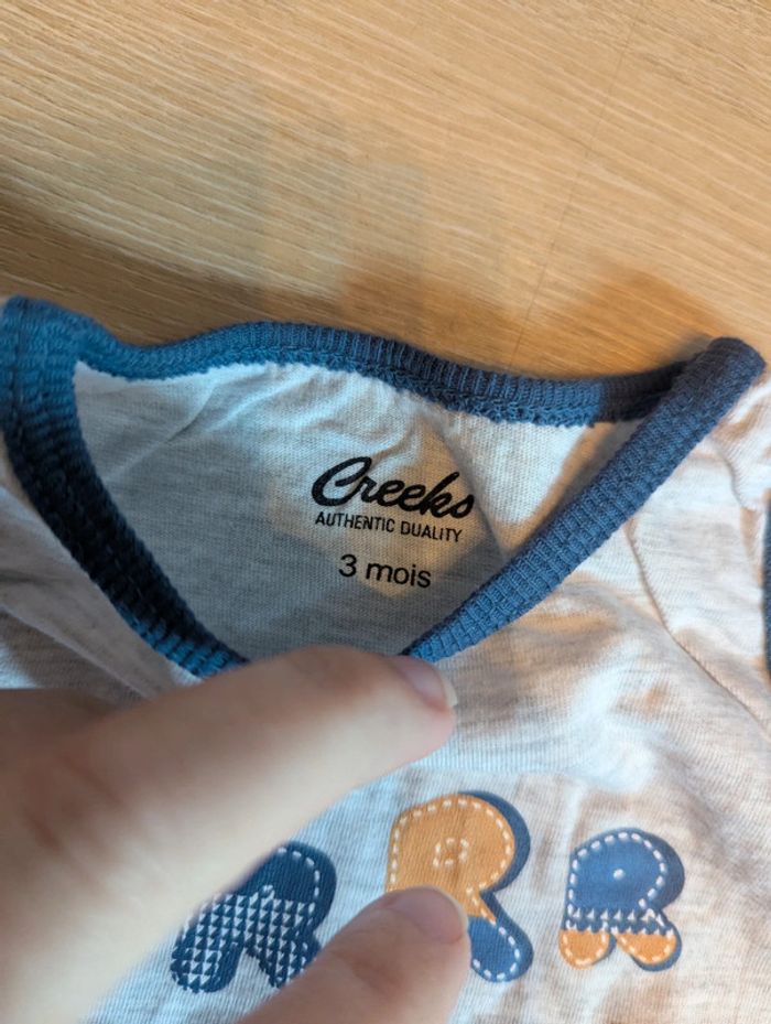 Marcel t-shirt débardeur Creeks 3 mois - photo numéro 2