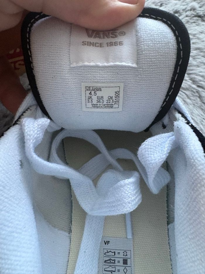 Baskets vans knu skool taille | 36 - photo numéro 7