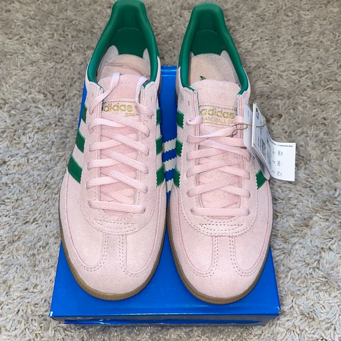 Adidas Handball Spezial W Clpink Green Goldmt - photo numéro 2