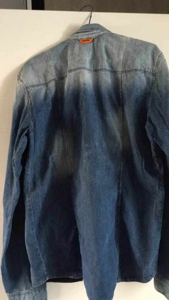 Chemise jeans homme Vargas - photo numéro 5