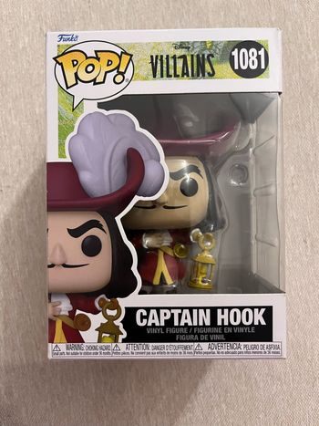 Funko pop captain hook les villains Disney 1081