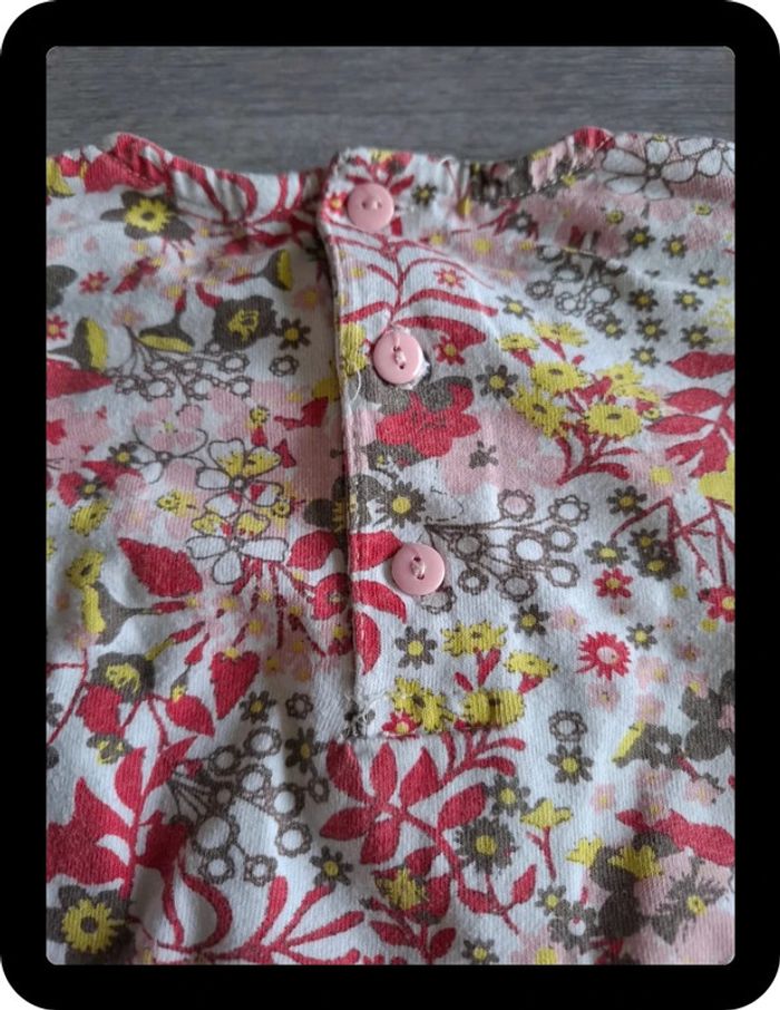 Blouse fleuri 23 mois - photo numéro 5