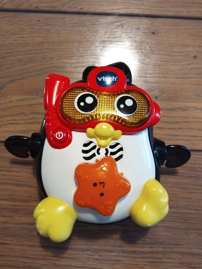 Gédéon jouet de bain pingouin Vtech - photo numéro 4