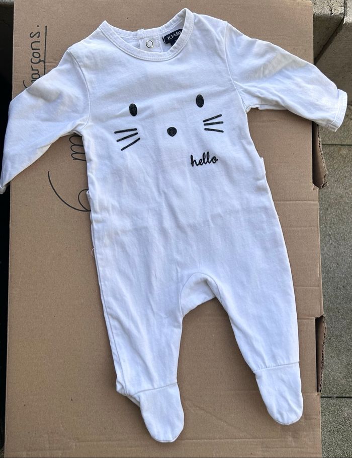 đ Lot 2 pyjamas Kiabi â 1 mois â mixte đđ - photo numĂ©ro 4