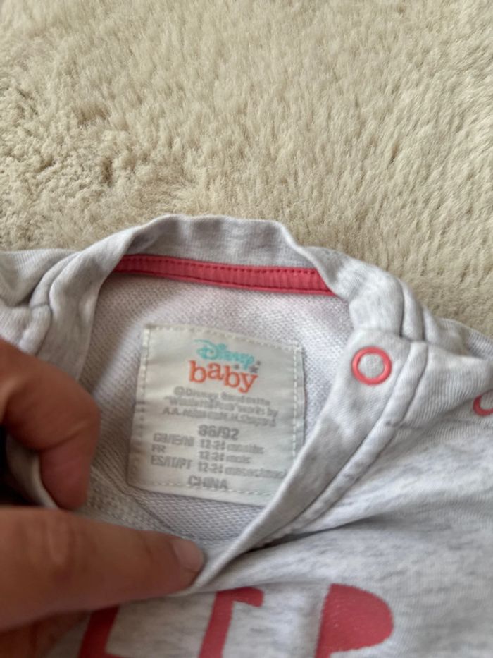 Ensemble Disney baby filleWinnie l’ourson -12-24 mois- très bon état - photo numéro 4