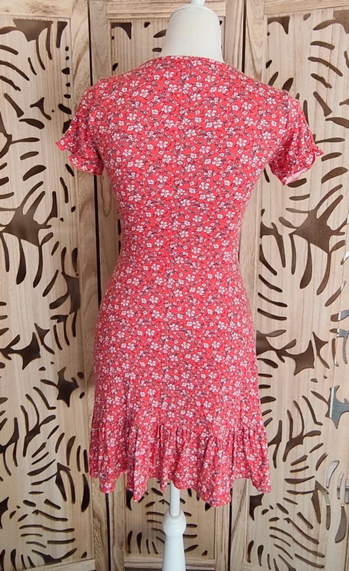 Robe fluide et légère imprimée fleurie Taille XS Springfield - photo numéro 4