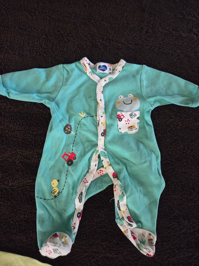 Lot pyjamas coton naissance - photo numéro 4