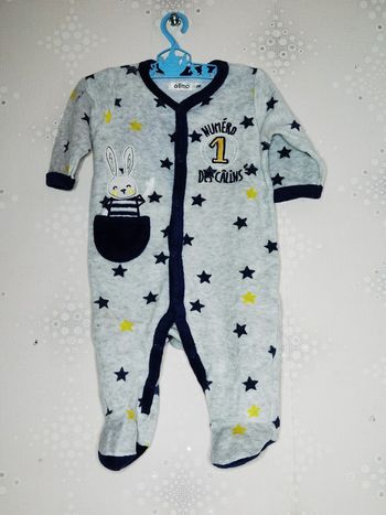 D4132 - pyjama garçon 3 mois