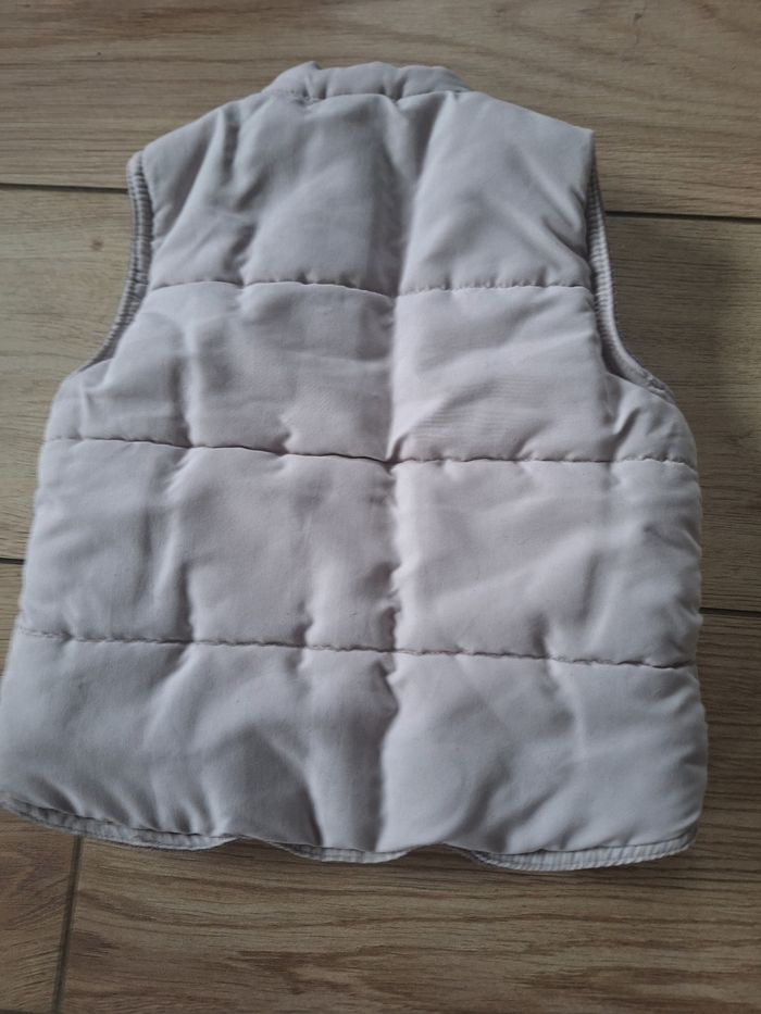 Manteau doudoune sans manches 12 mois garçon - photo numéro 2