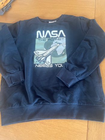 Sweat léger bleu marine 