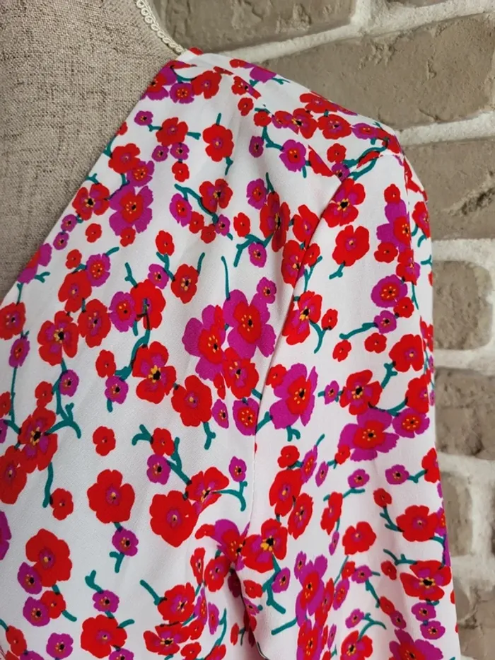 Robe portefeuille fleurie Lili & Lala - photo numéro 4