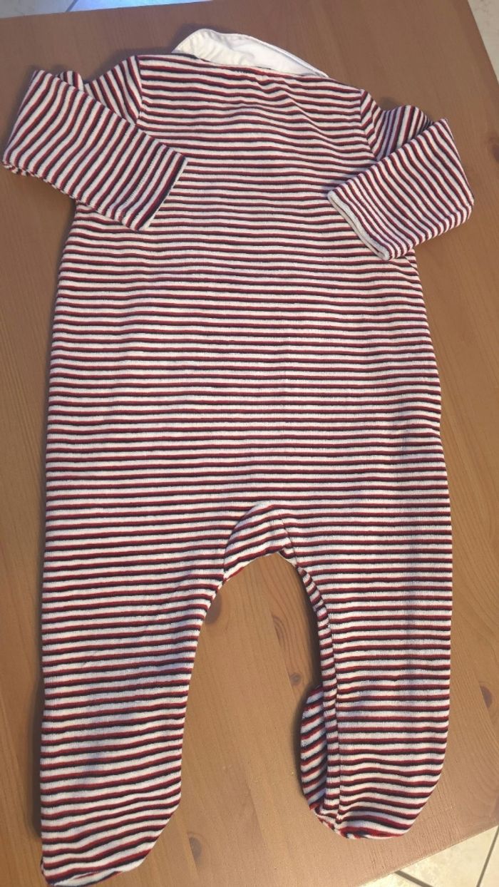 NEUF (non porté)🏷🤩😍🤎 superbe pyjama doux et chaud 9 mois garçon 🤩🤎😍 - photo numéro 4