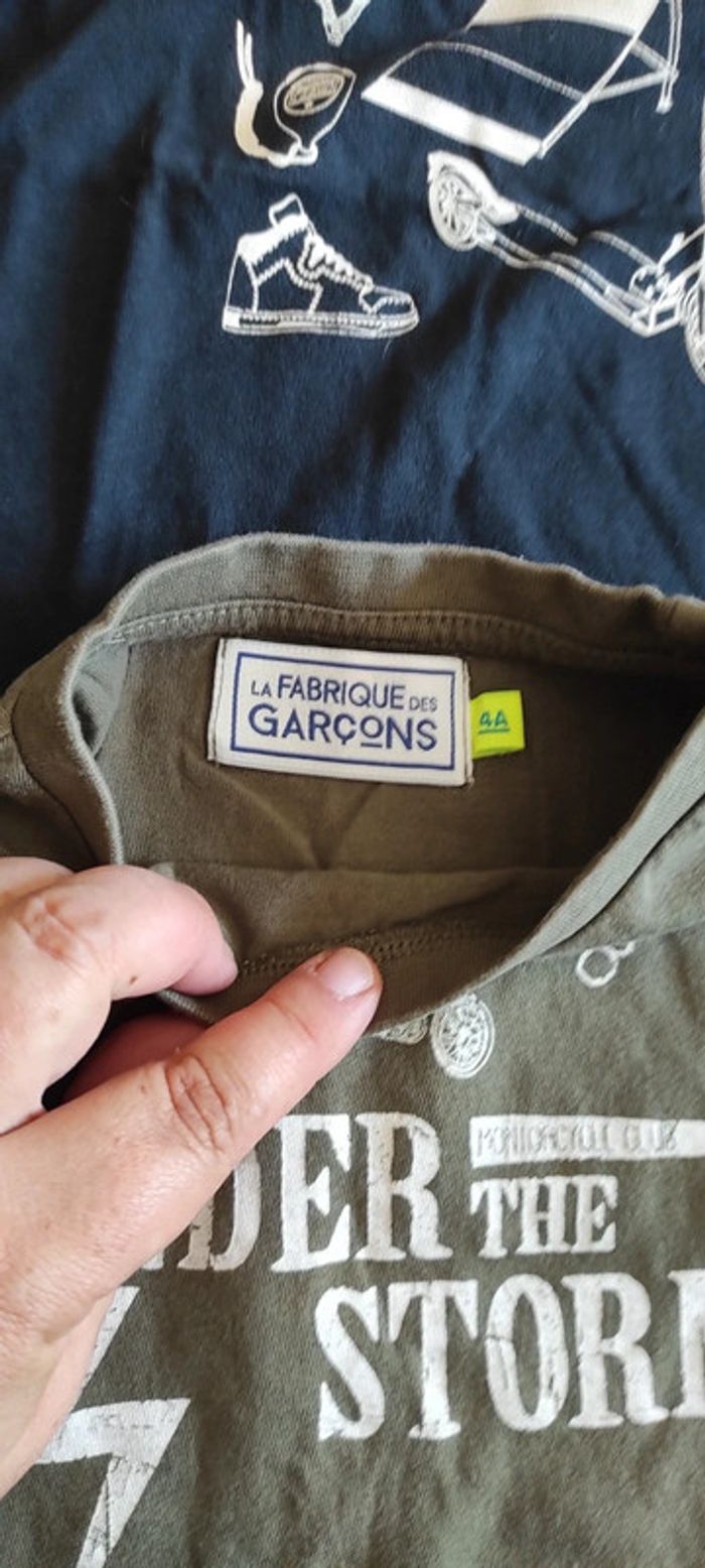 lot de 2 t-shirts manches courtes - photo numéro 4