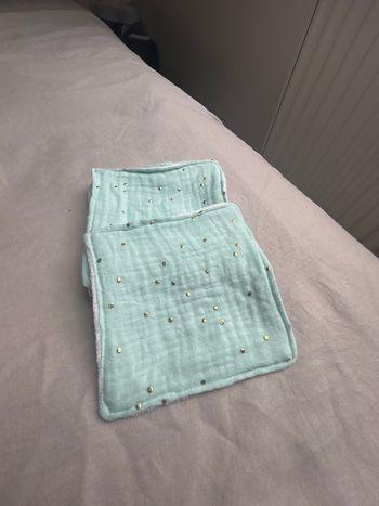 Lot de 5 carré lavables