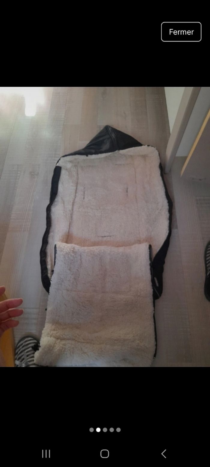 Chancelière ppur poussette de marque monzana - photo numéro 3