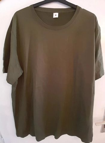 T-shirt homme couleur Kaki, taille 3XL
