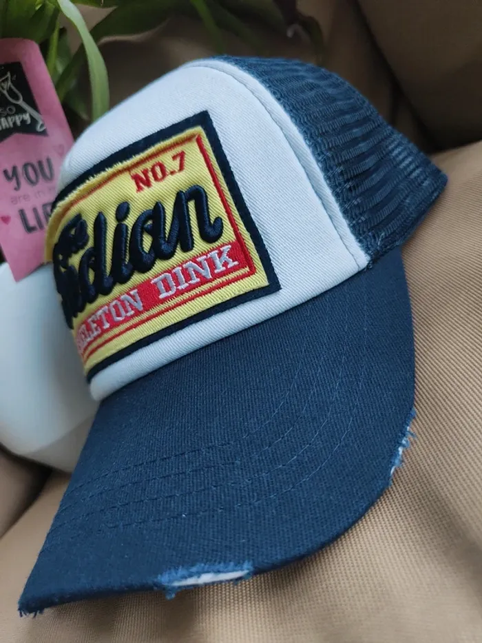 Casquette Trucker The Indian bleue marine - photo numéro 2