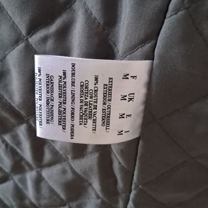 Veste noire en cuir homme - photo numéro 7