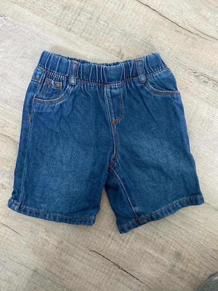 Short en jeans