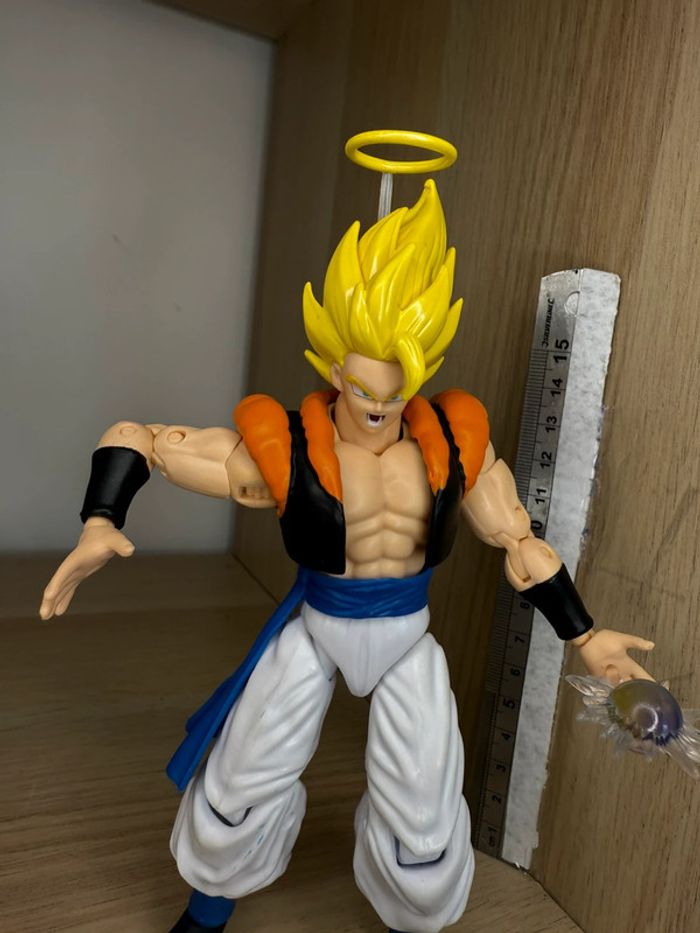 Figurine articulé dragon ball super saiyan gogeta - photo numéro 2