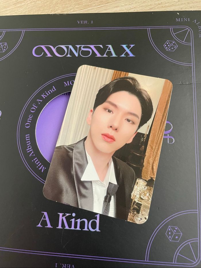 album one of a kind monsta x version 1 - photo numéro 2