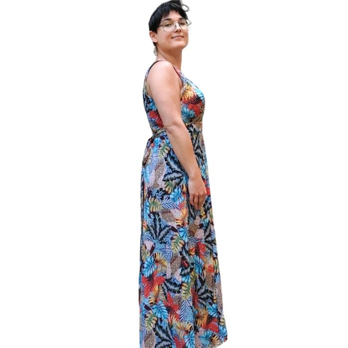 Magnifique robe longue pour 38/40 prix promo - photo numéro 3