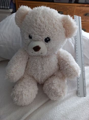 Peluche ourson blanc