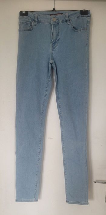 Jeans bleu clair pour femme marque comptoir des cotonniers