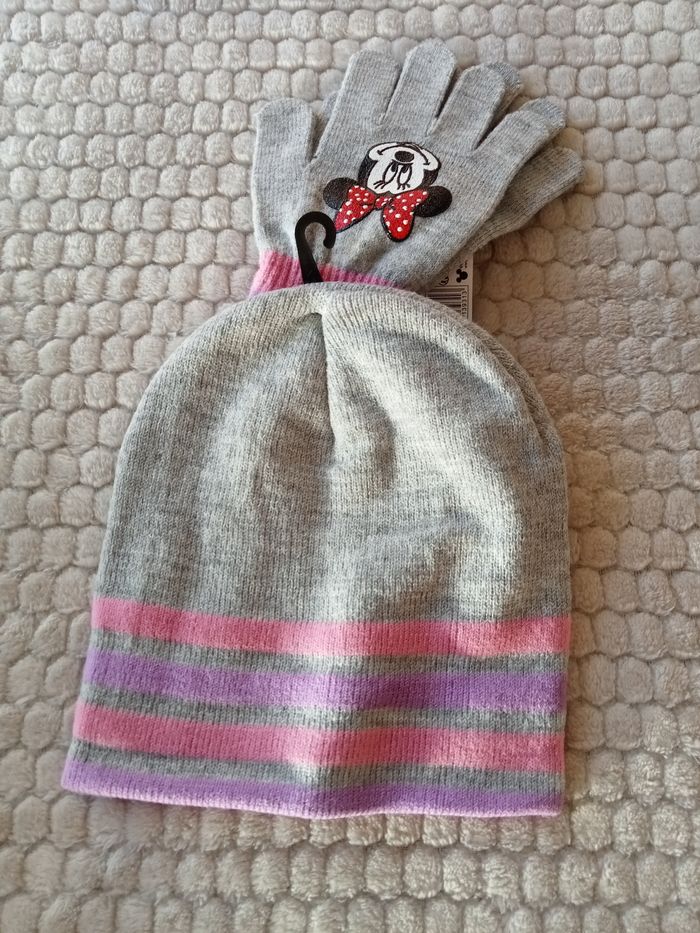Ensemble bonnet gants Minnie - photo numéro 4