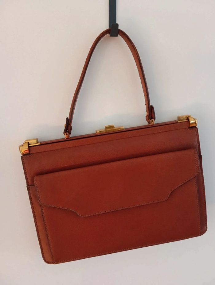 Sac en cuir vintage Vimar - photo numéro 5