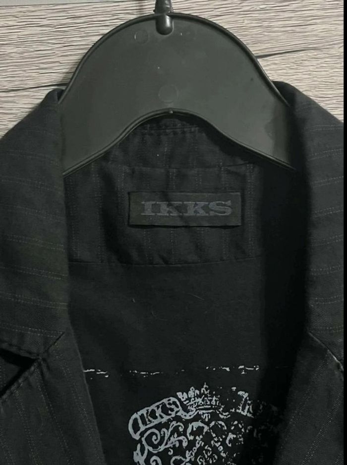 Blazer veste  femme IKKS 38  M  noire - photo numéro 4