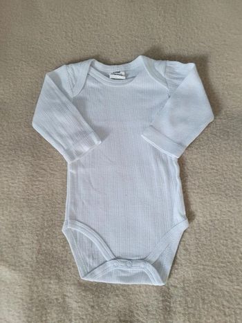 body 3 mois manches longues