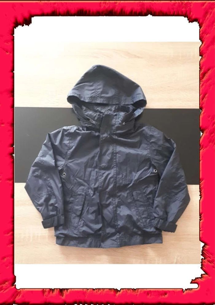 Veste coupe vent type kway 4/5 ans 110 cm - photo numéro 2