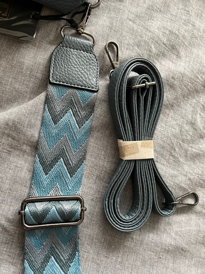 Sac a bandoulière bleu - photo numéro 4