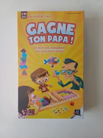Gagne ton papa de Gigamic neuf (blister) 3 ans+