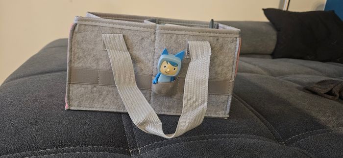 Sac de rangement pour tonies box neuf rose - photo numéro 2