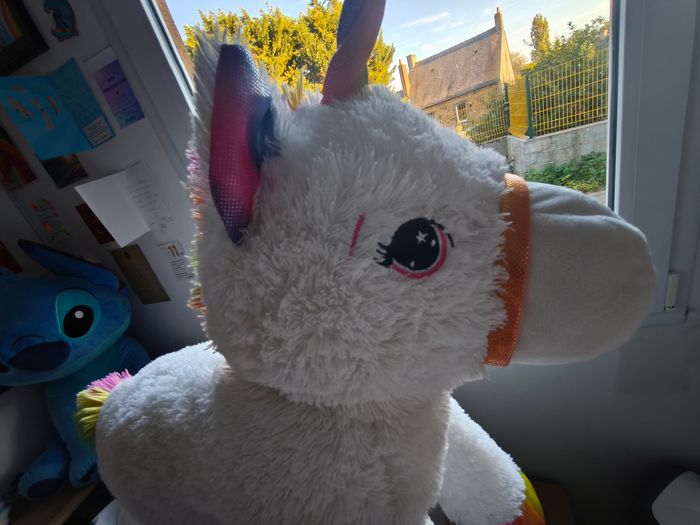 Grande peluche licorne - photo numéro 3