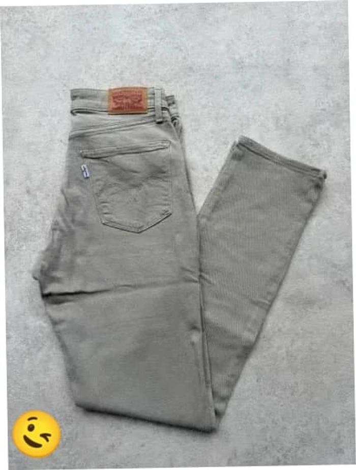 Jeans Levi's Classic Mid Rise Skinny W27 FR36 L30 coupe skinny gris Femme Women pan5