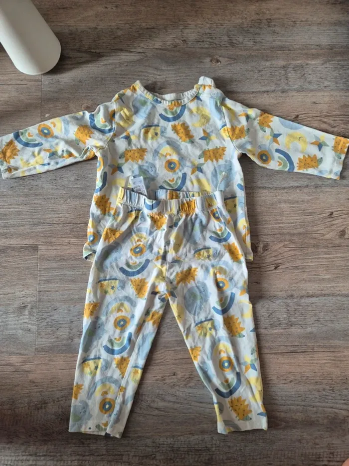 Lot de 2 pyjamas legers - photo numéro 2