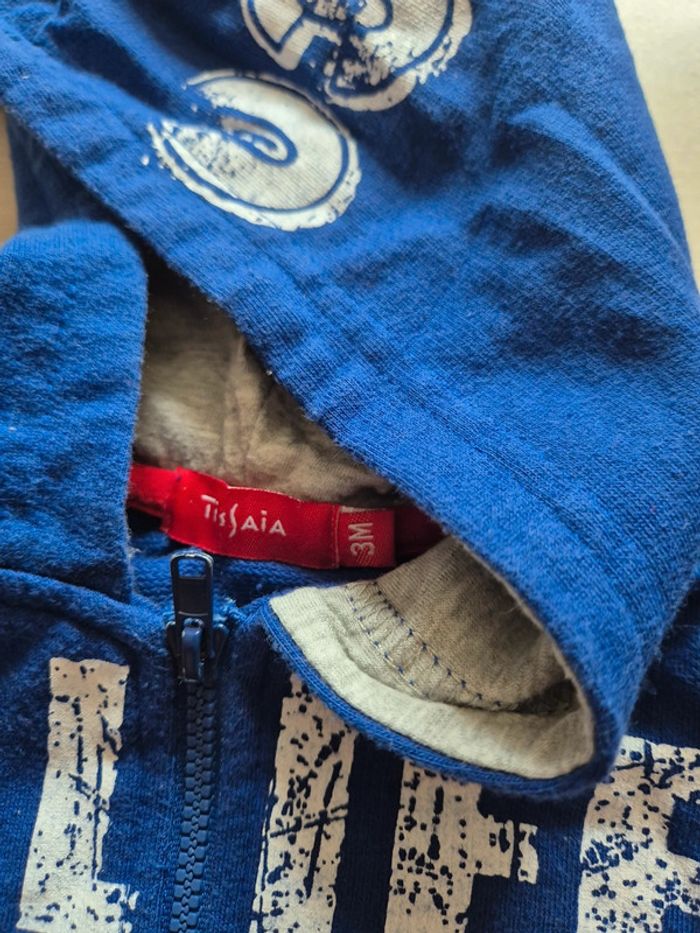 Veste zippé 3 mois garçon - photo numéro 4