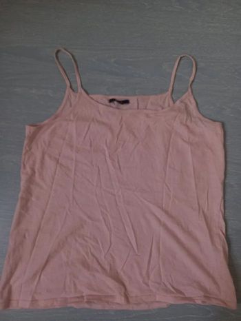 débardeur rose femme