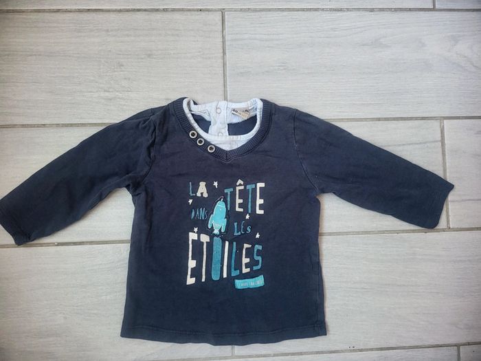 Tshirt manches longues epais 18mois