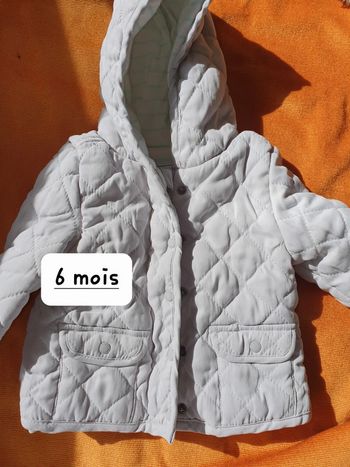 Veste velours doublée 6 mois