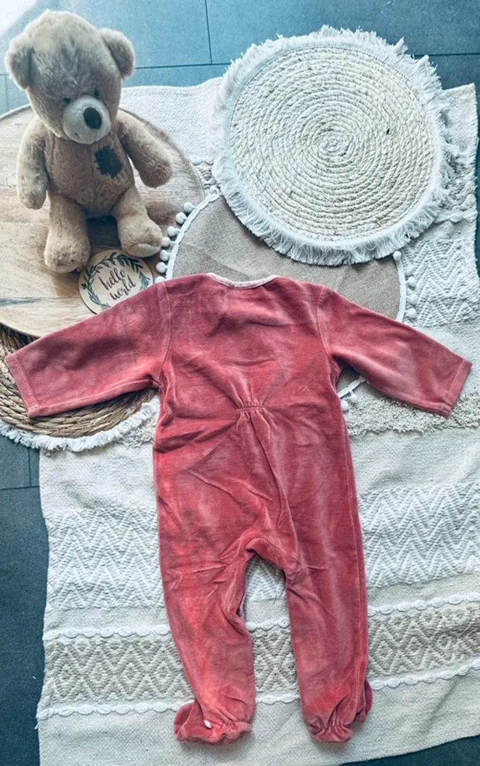 Pyjama Noukie’s bordeau 18M 86cm - photo numéro 3