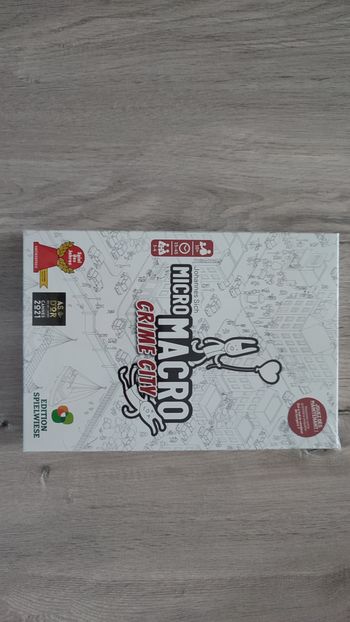 Micro Macro Micromacro crime city jeu de société complet #SP