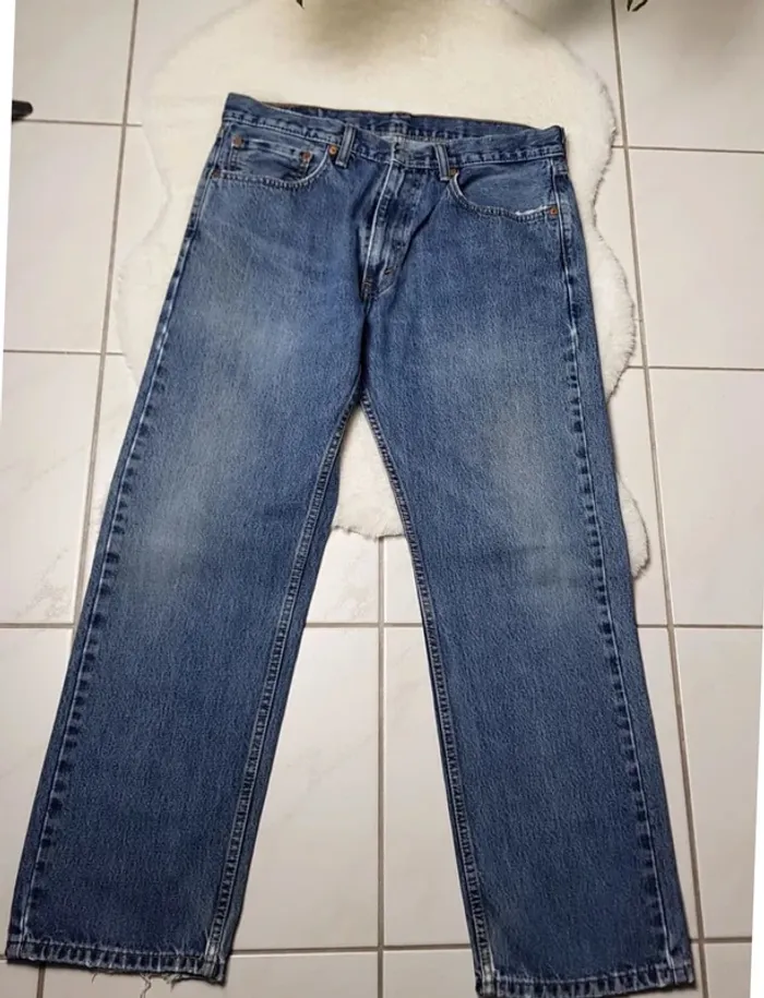 Jean Levi's 505 W34 L29 Bleu - photo numéro 2